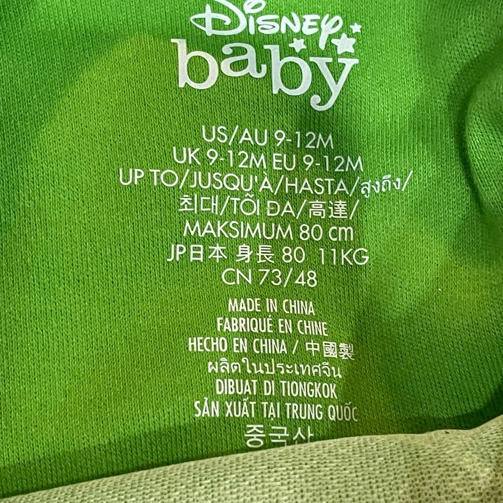 NEW Walt Disney Baby Bodysuit / Costume for Baby - Toy Story - Rex - Pick a Size - Picture 9 of 11